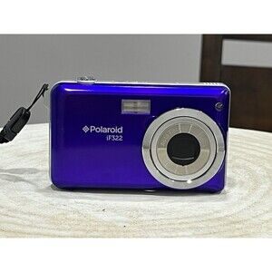 Polaroid iF322 14 MP Compact Digital Camera For Parts or Repair Vintage